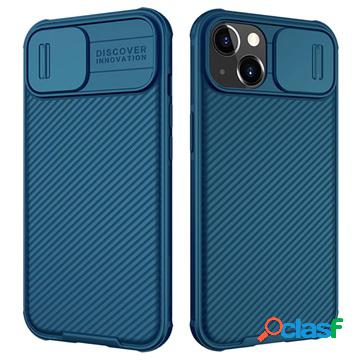 Custodia Ibrida Nillkin CamShield Pro per iPhone 13 - Blu