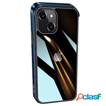 Custodia Ibrida Sulada Minrui per iPhone 13 Mini - Blu