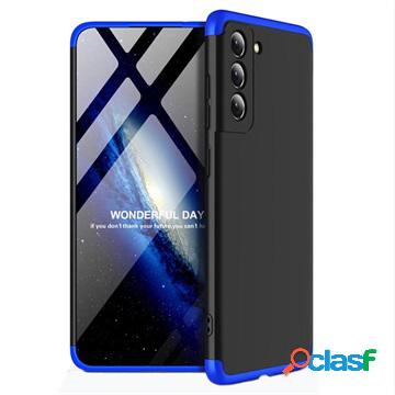 Custodia Rimovibile GKK per Samsung Galaxy S21 FE 5G - Blu /