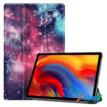 Custodia Smart Folio Tri-Fold per Lenovo Pad Plus - Galassia