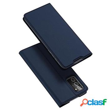 Custodia a Flip Dux Ducis Skin Pro per Samsung Galaxy Note20