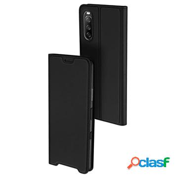 Custodia a Flip Dux Ducis Skin Pro per Sony Xperia 10 III,