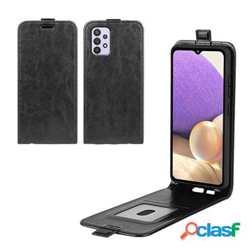 Custodia a Flip Verticale per Samsung Galaxy A53 5G - Nera
