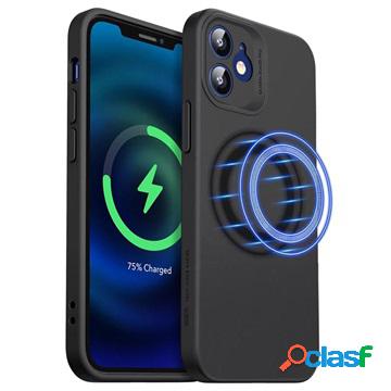Custodia in Silicone ESR Cloud Soft per iPhone 12 - Nera