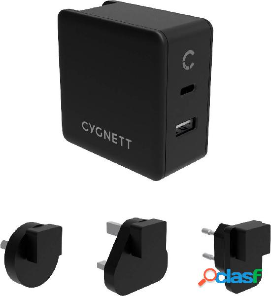 Cygnett CY2411PDWCH Caricatore USB Presa di corrente 2 x