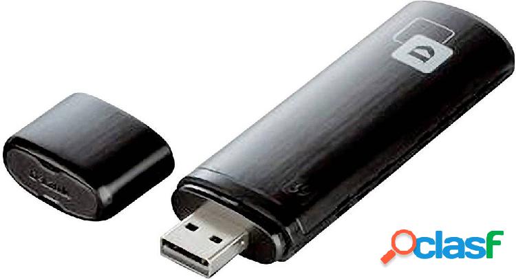 D-Link DWA-182 Chiavetta WLAN USB 2.0 1.2 GBit/s