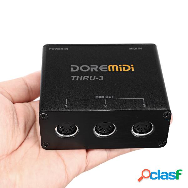 DOREMiDi MIDI Interfaces THRU-3 Thru Scatola Controller