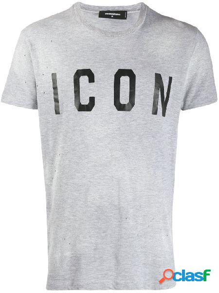 DSQUARED2 T-SHIRT UOMO S74GD0602S22146968 COTONE GRIGIO