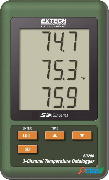 Data logger temperatura Extech SD200 Misura: Temperatura