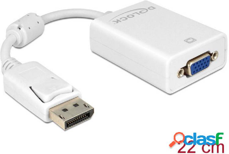 Delock 61766 DisplayPort / VGA Adattatore [1x Spina