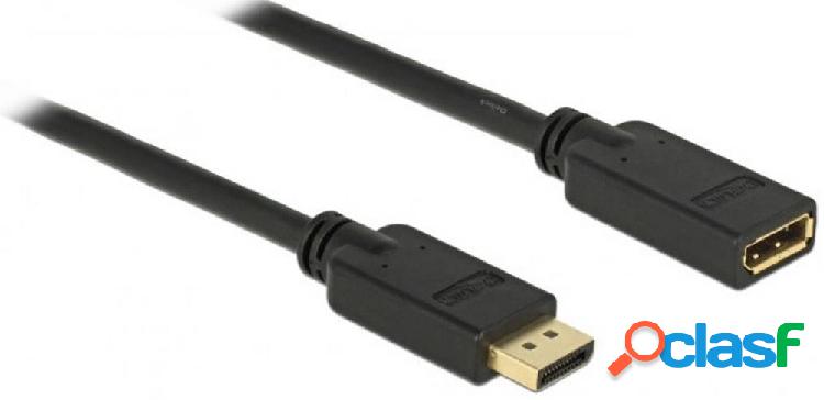 Delock DisplayPort Prolunga Spina DisplayPort, Presa
