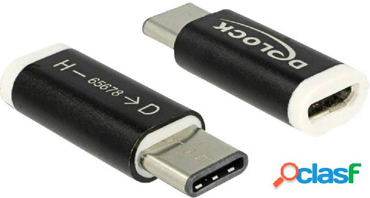 Delock USB 2.0 Adattatore [1x spina USB-C™ - 1x Presa