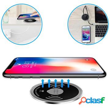 Desktop Embedded Wireless Charger with PD USB-C & USB-A