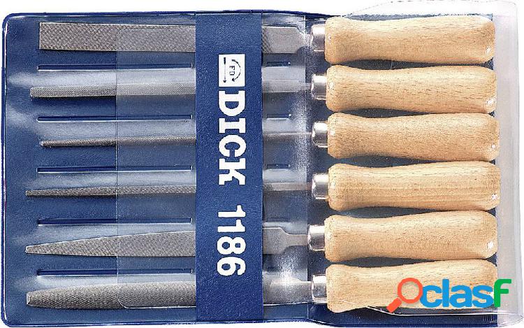 Dick 11861020 Kit lime per chiavi 6 pz. Lunghezza di taglio