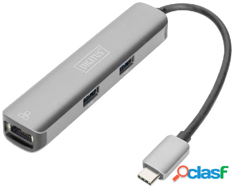 Digitus DA-70892 Docking station USB-C™ Adatto per