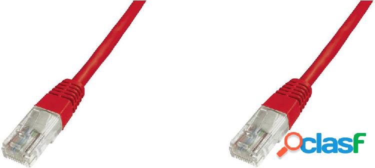 Digitus DK-1511-010/R RJ45 Cavo di rete, cavo patch CAT 5e