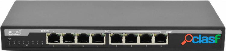 Digitus DN-95340 Switch di rete 8 Porte 1 GBit/s Funzione