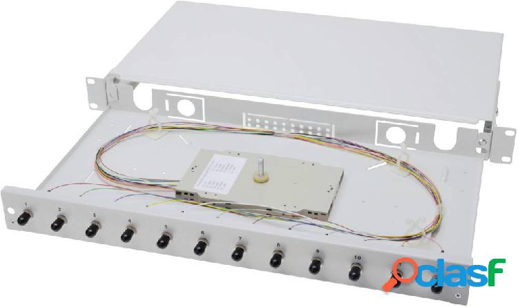 Digitus DN-96310/3 Patchpanel per fibra ottica 12 Porte ST 1