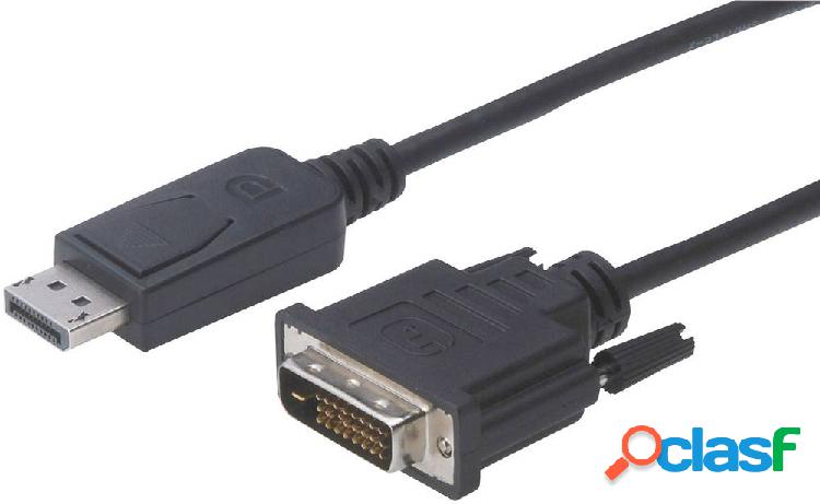 Digitus DisplayPort / DVI Cavo adattatore Spina DisplayPort,