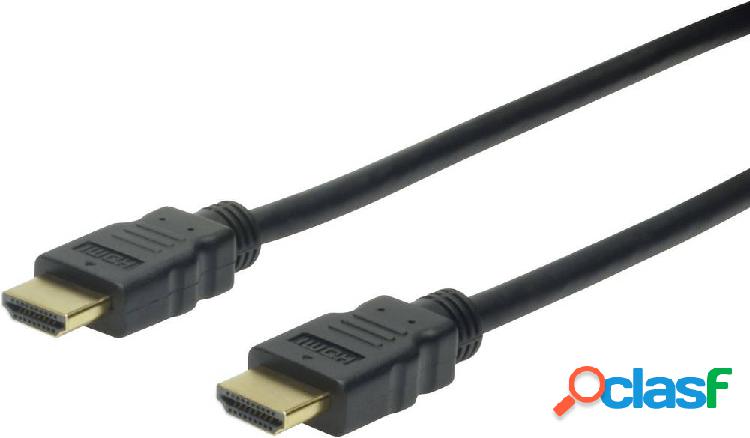 Digitus HDMI Cavo Spina HDMI-A, Spina HDMI-A 2.00 m Nero