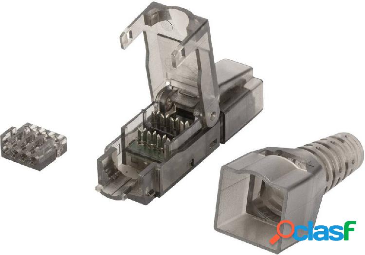 Digitus RJ45 Rete Adattatore CAT 6A [1x IDC, Connettore di