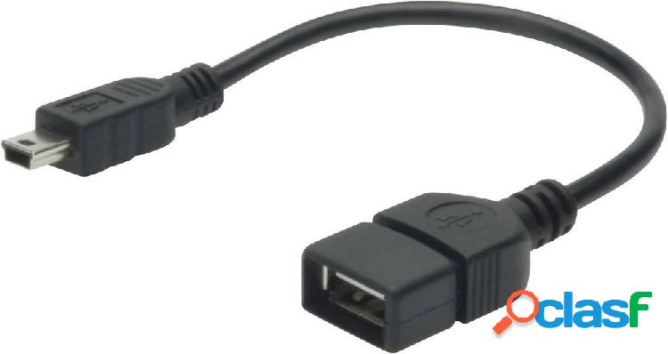 Digitus USB 2.0 Adattatore [1x Spina Mini B USB 2.0 - 1x