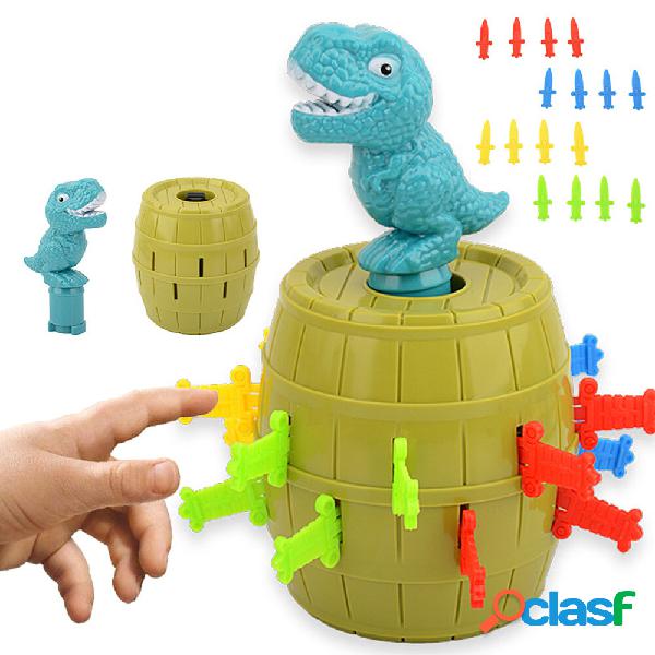 Dinosaur Bucket Game Puzzle 3D Tricky Barrel Plug Party