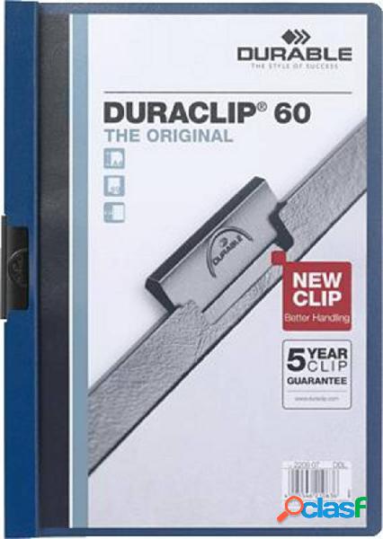 Durable Cartellina con clip DURACLIP 60 - 2209 220907 DIN A4