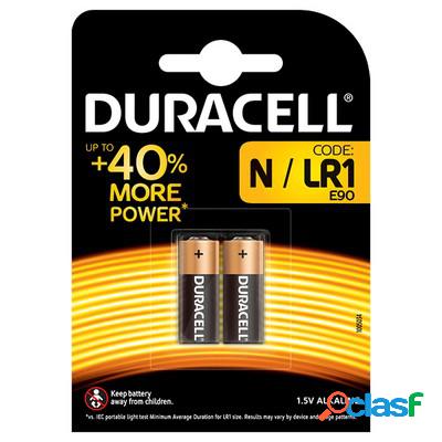 Duracell 2 Batterie N / LR1 1,5V Litio