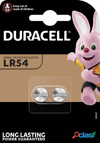 Duracell AG10 Batteria a bottone LR 54 Alcalina/manganese 65