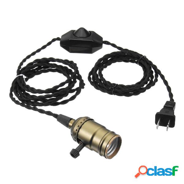E27 4M Vintage Rame Base adattatore lampadina presa di