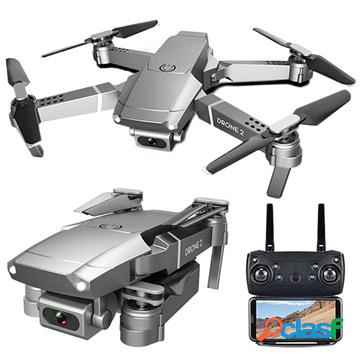E68 Mini drone pieghevole con videocamera HD e telecomando