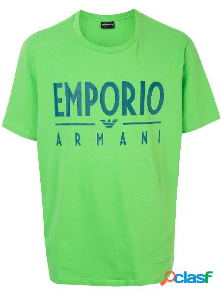 EMPORIO ARMANI T-SHIRT UOMO 3H1T901J0AZ0563 COTONE VERDE