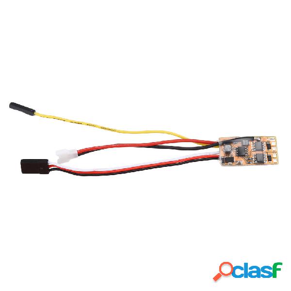 ESC spazzolato 6Ax2 bidirezionale 1S 3.7V con 5V 600ma BEC