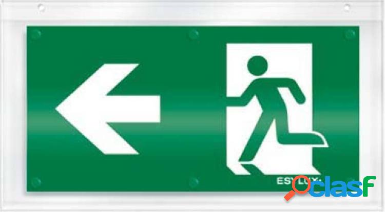 ESYLUX EN10079016 Pittogramma Uscita di emergenza sinistra