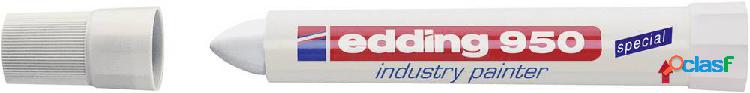 Edding E-950 4-950-1-4049 Marcatore industriale Bianco 10 mm
