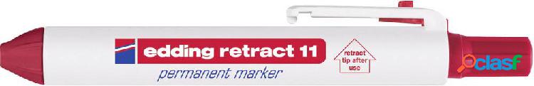 Edding Marcatore indelebile 4-11-1-1002 Rosso resistente