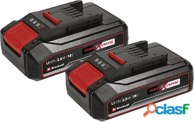 Einhell Power X-Change PXC-Twinpack 2,5 Ah 4511518 Batteria