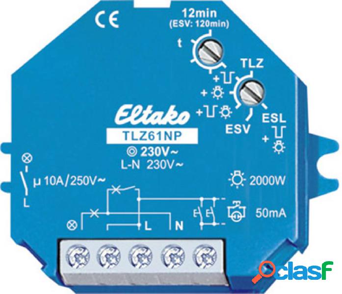 Eltako 61100102 Relè temporizzatore luci scale Ad incasso