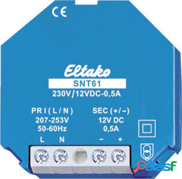 Eltako SNT61-230V/12VDC-0,5A Alimentatore per guida DIN 1 A
