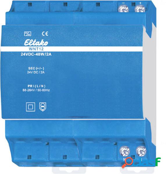 Eltako WNT12-24VDC-48W/2A Alimentatore per guida DIN 2 A 48