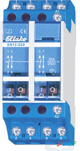 Eltako XR12-220-230V Contattore dinstallazione 2 NC, 2 NA