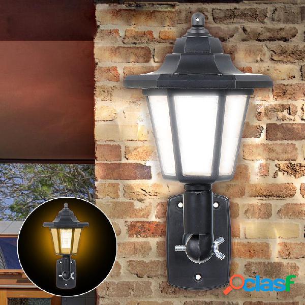 Energia solare luce a led Path Way Wall Landscape Mount