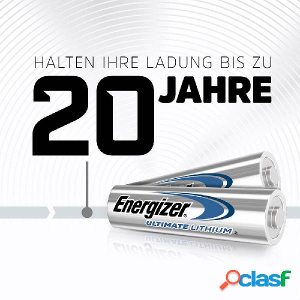Energizer Ultimate FR6 Batteria Stilo (AA) Litio 3000 mAh