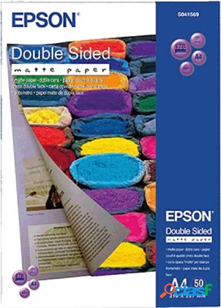 Epson Double-Sided Matte Paper C13S041569 Carta fotografica