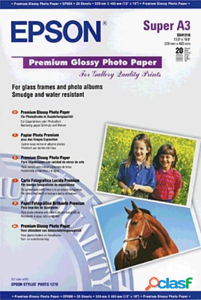 Epson Premium Glossy Photo Paper C13S041316 Carta
