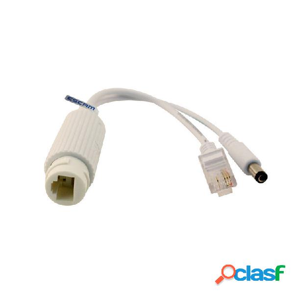 Escam poe s2 10 / 100m cavo PoE splitter IEEE802.3at per