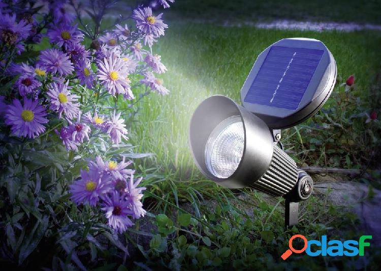 Esotec Faretto solare da giardino Spotlight 102138 LED