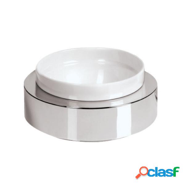 Espositore Buffet Diam 17,4 Con Ciotola, Inox, peso 0,67 kg