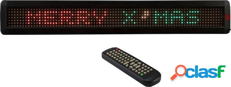 Eurolite ESN 7x80 Messaggi mobili LED con telecomando RGB (L